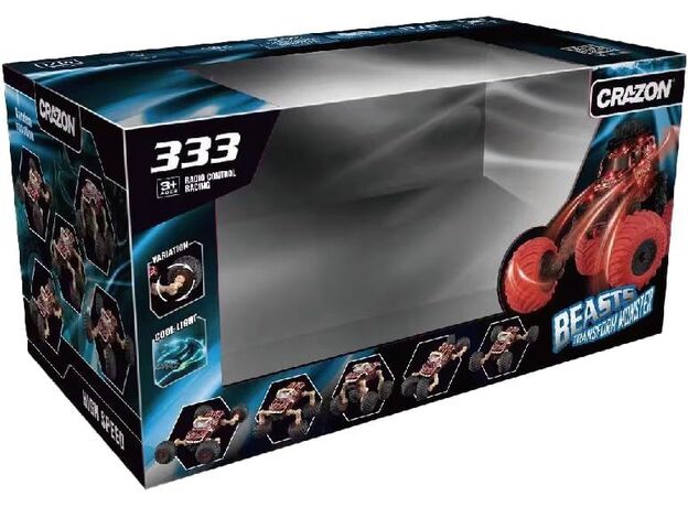 ماشین کنترلی آفرودی Big Wheels با مقیاس 1:14 Crazon, image 6