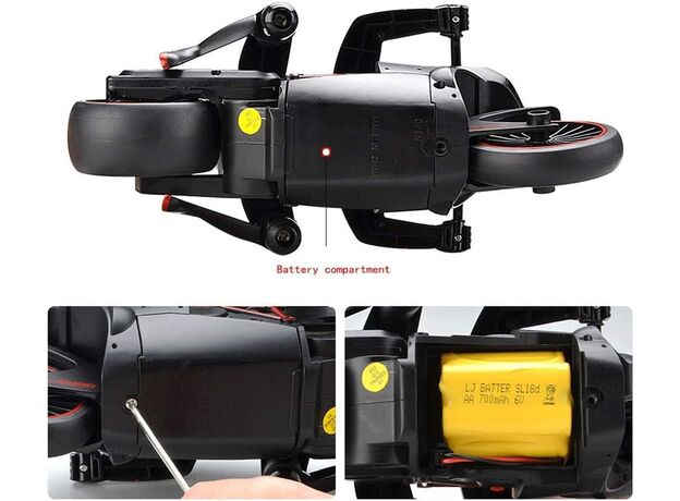 موتور کنترلی سرعتی Crazon مدل قرمز با مقیاس 1:18, تنوع: 17MT01B-Red, image 9