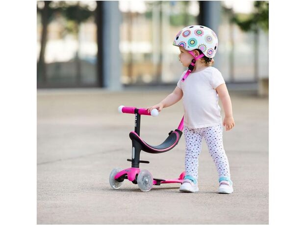 اسکوتر پنج حالته مجیک Mini2Grow دلوکس Micro صورتی, تنوع: MMD359-Pink, image 2