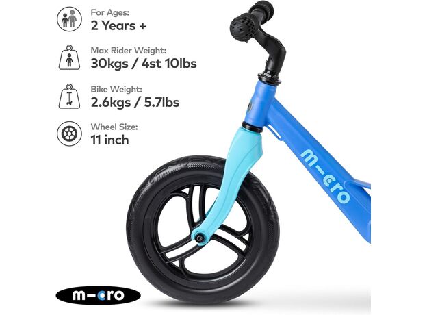 دوچرخه تعادلی آبی Micro, تنوع: GB0034-Chameleon Blue, image 10