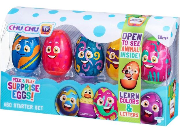 پک 5 تایی تخم‌ مرغ‌ سورپرایزی Peek & Play, image 