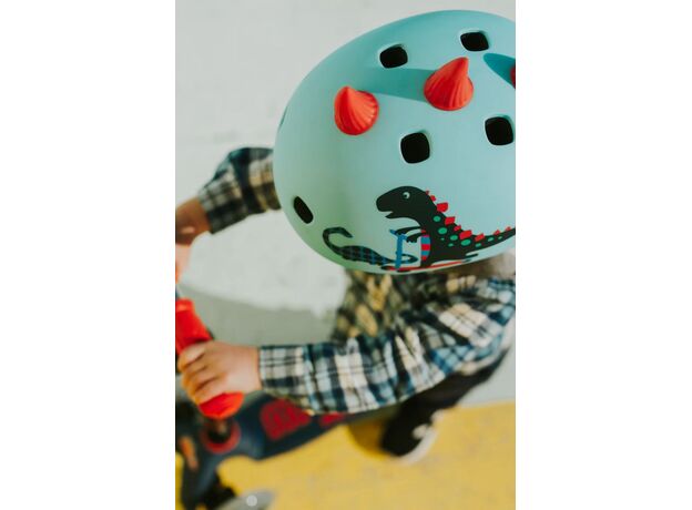 کلاه ایمنی طرح دایناسور مایکرو Micro سایز S, سایز: Small, image 6