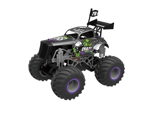 ماشین کنترلی آفرودی مدل Crazy Skeleton طوسی Crazon با مقیاس 1:16, تنوع: 333-19163B-Gray, image 2