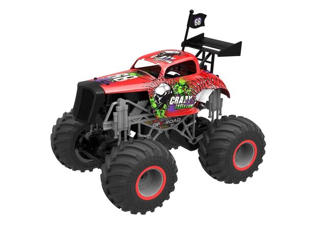 ماشین کنترلی آفرودی مدل Crazy Skeleton قرمز Crazon با مقیاس 1:16, تنوع: 333-19163B-Red, image 3