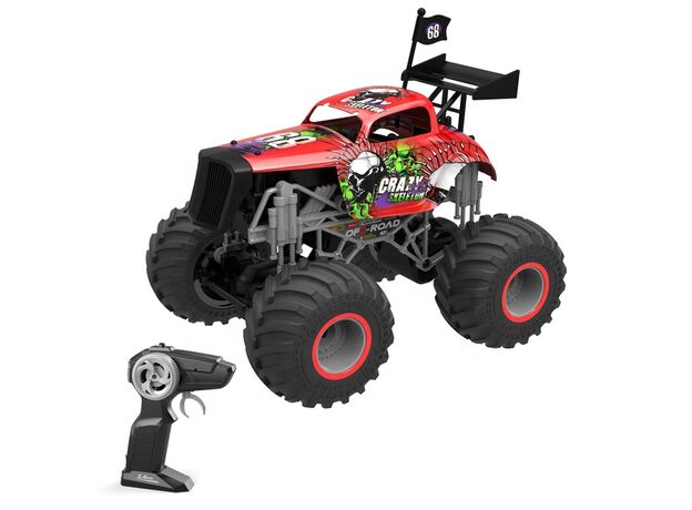 ماشین کنترلی آفرودی مدل Crazy Skeleton قرمز Crazon با مقیاس 1:16, تنوع: 333-19163B-Red, image 2