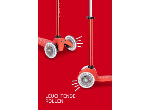 اسکوتر پنج حالته مجیک Mini2Grow دلوکس Micro قرمز, تنوع: MMD356-Red, image 17