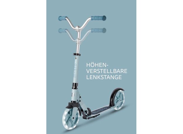 اسکوتر کروزر جمع شو مایکرو Micro با چرخ های چراغ دار مدل آبی یخی, تنوع: SA0256-Blue, image 7