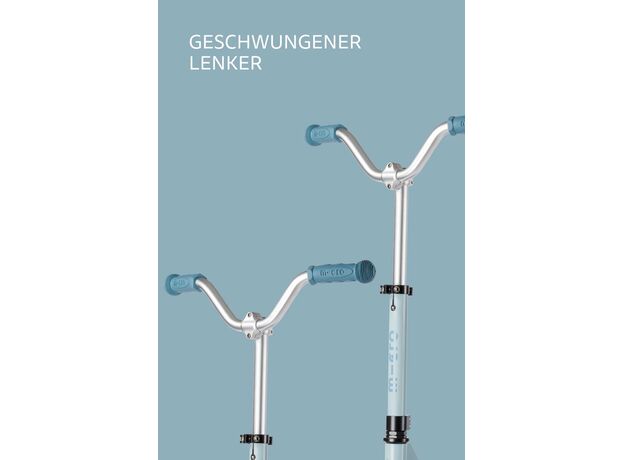 اسکوتر کروزر جمع شو مایکرو Micro با چرخ های چراغ دار مدل آبی یخی, تنوع: SA0256-Blue, image 8