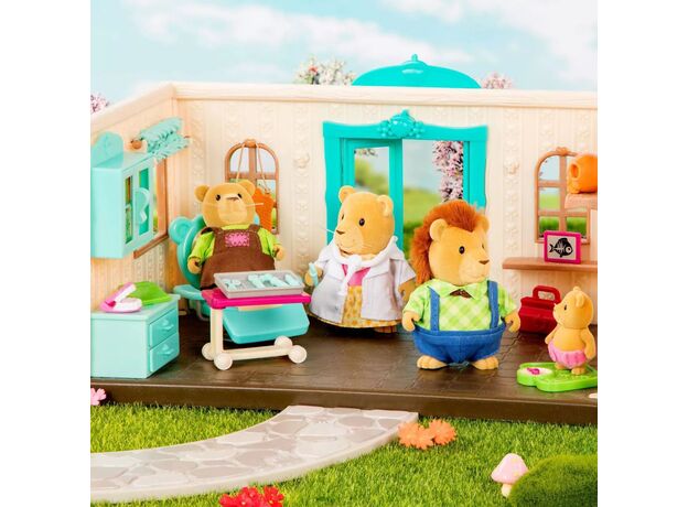 خانواده 4 نفری شیرهای Li'l Woodzeez مدل Kingsberry, image 2