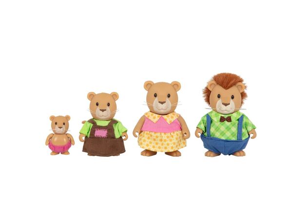 خانواده 4 نفری شیرهای Li'l Woodzeez مدل Kingsberry, image 5