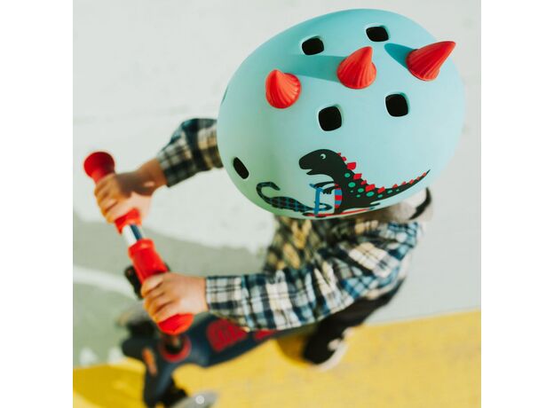 کلاه ایمنی طرح دایناسور مایکرو Micro سایز M, سایز: Medium, image 6