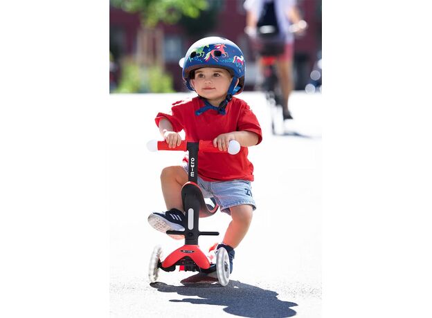 اسکوتر پنج حالته مجیک Mini2Grow دلوکس Micro قرمز, تنوع: MMD356-Red, image 2