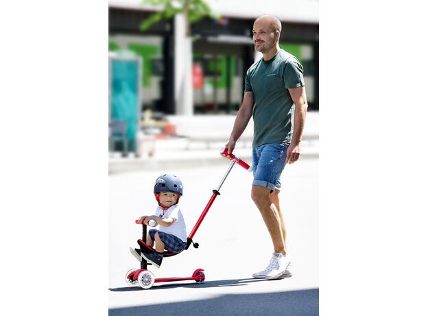 اسکوتر پنج حالته مجیک Mini2Grow دلوکس Micro قرمز, تنوع: MMD356-Red, image 3