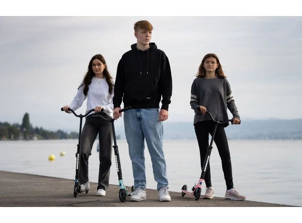 اسکوتر اسپرایت دلوکس جمع شو مایکرو Micro با بدنه چراغ دار سبز, تنوع: SA0228-Mint, image 2