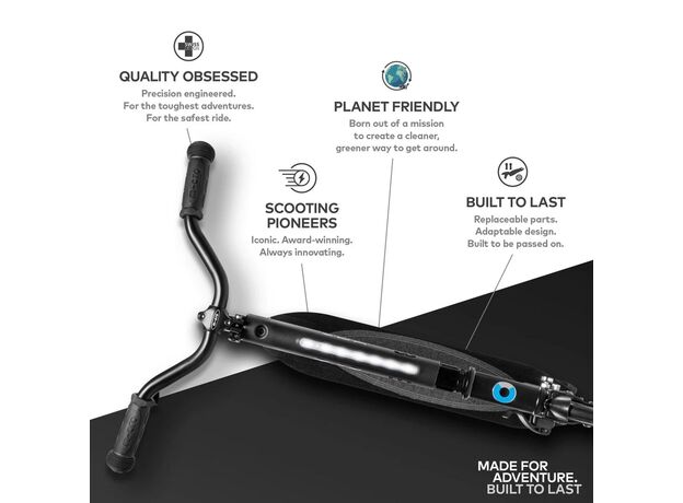 اسکوتر اسپرایت دلوکس جمع شو مایکرو Micro با بدنه چراغ دار مشکی, تنوع: SA0200-Black, image 10