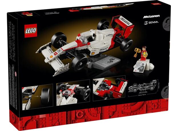 لگو آیکونز مدل مک ‌لارن MP4/4 و آیرتون سنا (10330), image 22