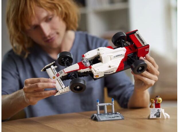 لگو آیکونز مدل مک ‌لارن MP4/4 و آیرتون سنا (10330), image 2