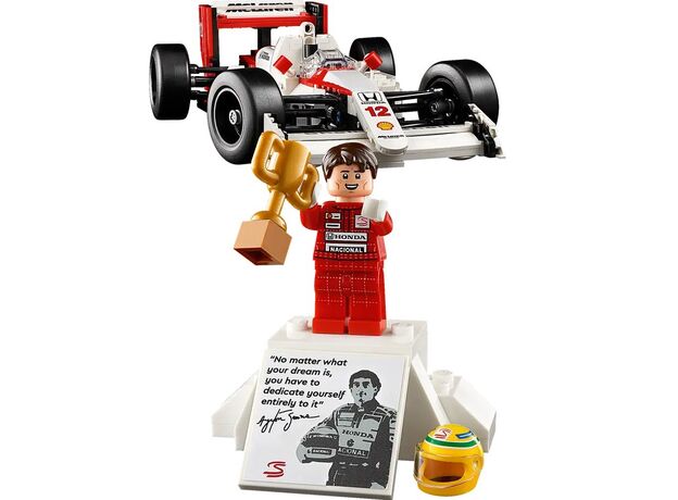 لگو آیکونز مدل مک ‌لارن MP4/4 و آیرتون سنا (10330), image 15