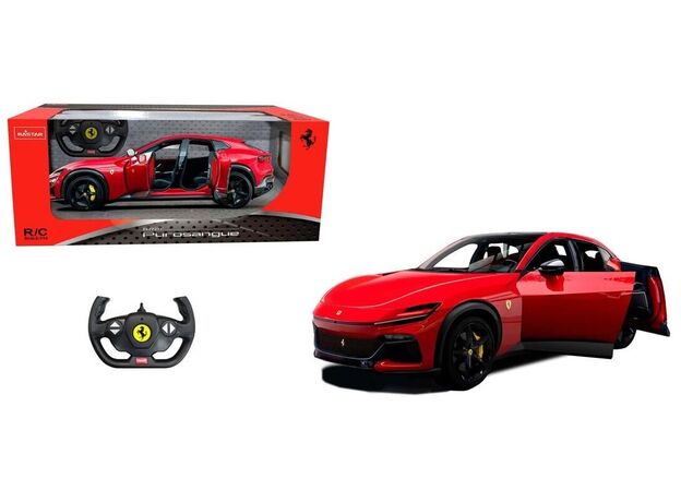 ماشین کنترلی فراری Purosangue قرمز راستار با مقیاس 1:14, image 