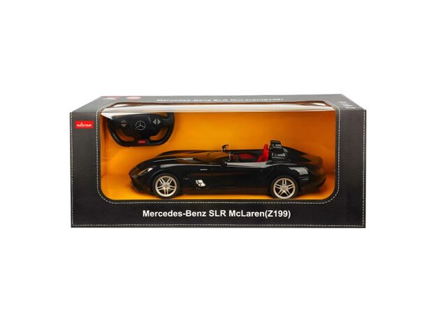 ماشین کنترلی مرسدس بنز SLR مشکی راستار با مقیاس 1:12, image 15