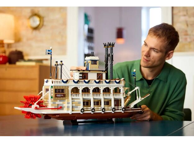 لگو آیدیاز مدل قایق بخار رودخانه ای (21356), image 2