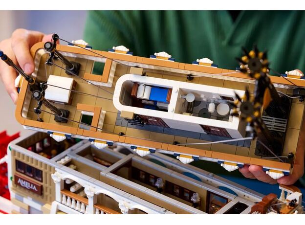 لگو آیدیاز مدل قایق بخار رودخانه ای (21356), image 12