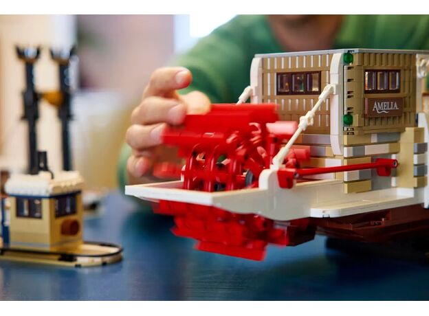 لگو آیدیاز مدل قایق بخار رودخانه ای (21356), image 13