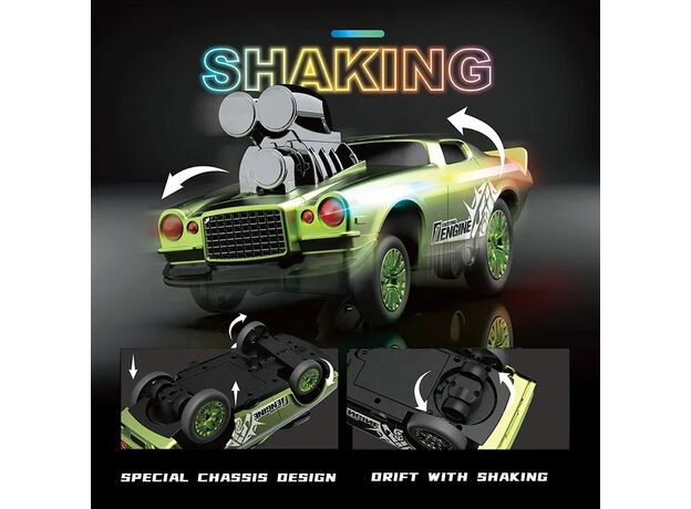 ماشین کنترلی دریفت سبز Crazon با مقیاس 1:16, تنوع: TJ24161B-Green, image 2
