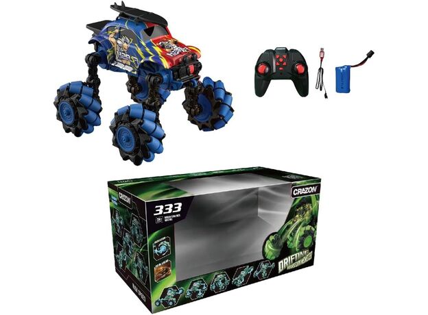 ماشین کنترلی تبدیل شونده Drifting با مقیاس 1:14 Crazon, تنوع: 333-ZD2301- blue, image 10