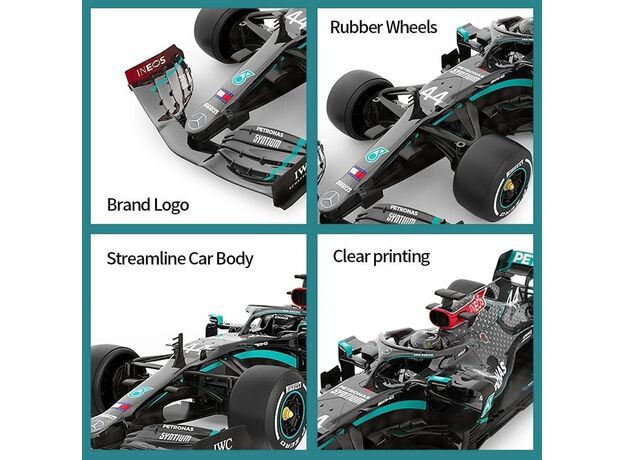 ماشین کنترلی مرسدس بنز F1 راستار با مقیاس 1:18, تنوع: 98500-Mercedes-AMG F1, image 11