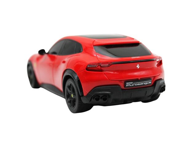 ماشین کنترلی فراری Purosangue قرمز راستار با مقیاس 1:24, image 8