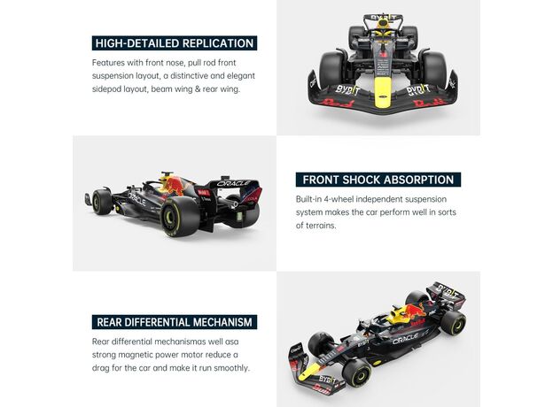 ماشین کنترلی اوراکل ردبول RB18 راستار با مقیاس 1:18, تنوع: 94800-Oracle Red Bull, image 8