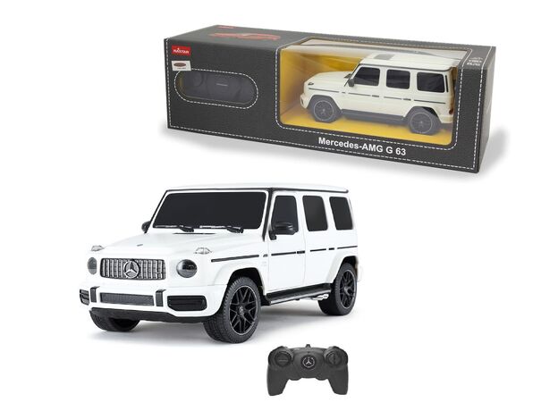 ماشین کنترلی مرسدس بنز سفید AMG G63 راستار با مقیاس 1:24, تنوع: 95800-White, image 