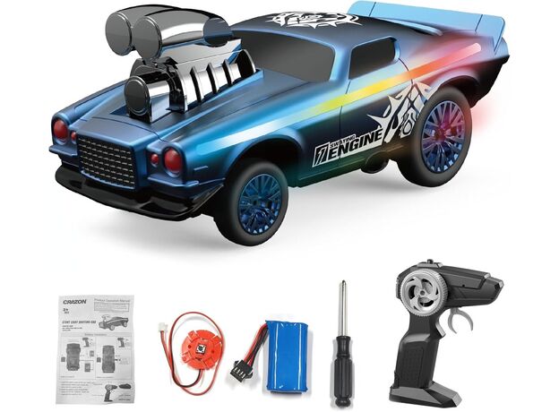 ماشین کنترلی دریفت آبی Crazon با مقیاس 1:16, تنوع: TJ24161B-Blue, image 4