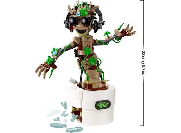 لگو مارول مدل گروت رقصنده (76297), image 13