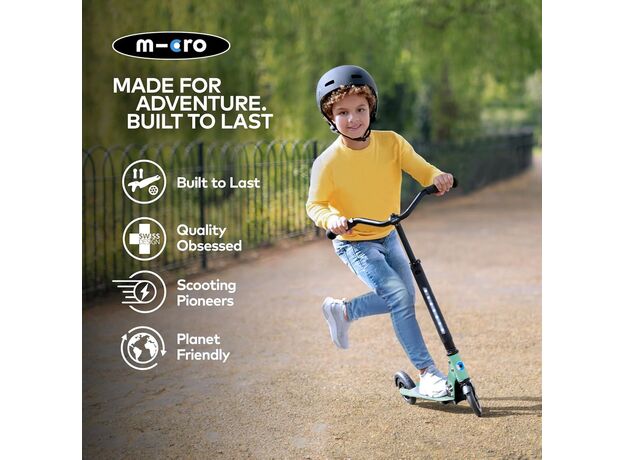 اسکوتر اسپرایت دلوکس جمع شو مایکرو Micro با بدنه چراغ دار سبز, تنوع: SA0228-Mint, image 7