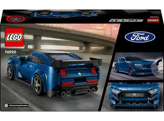 لگو اسپید چمپیونز مدل فورد موستانگ دارک هورس (76920), image 23