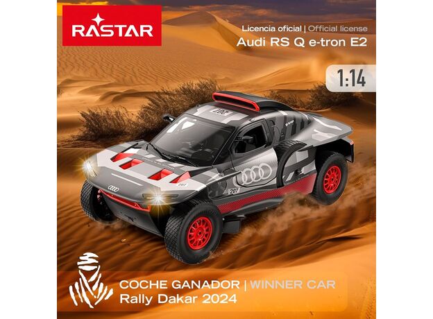 ماشین کنترلی آئودی RS Q e-tron E2 راستار با مقیاس 1:14, image 2