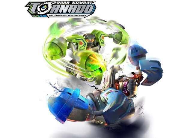 ست ربات های مبارز تورنادو Robo Kombat Tornado مدل سبز و آبی, تنوع: 86883-Green, image 12