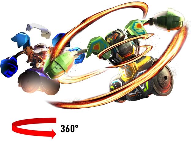 ست ربات های مبارز تورنادو Robo Kombat Tornado مدل سبز و آبی, تنوع: 86883-Green, image 13