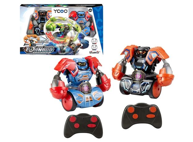 ست ربات های مبارز تورنادو Robo Kombat Tornado مدل قرمز و نارنجی, تنوع: 86883-Red, image 