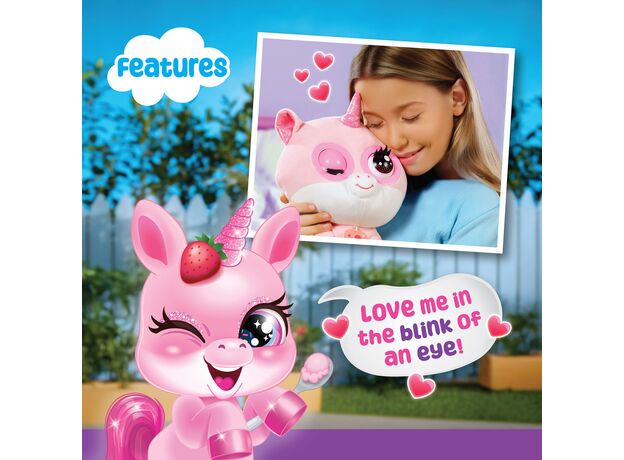 عروسک وینکیز Winksies مدل یونیکورن توت فرنگی, تنوع: 89025-Strawberry, image 4