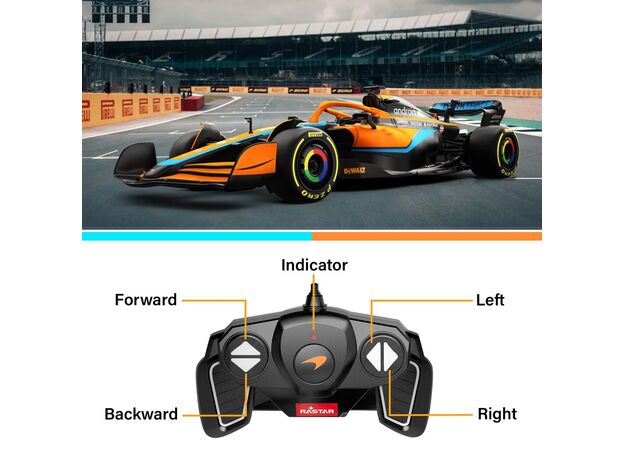 ماشین کنترلی فرمول یک مک لارن MCL36 راستار با مقیاس 1:18, تنوع: 93300-McLaren F1, image 7