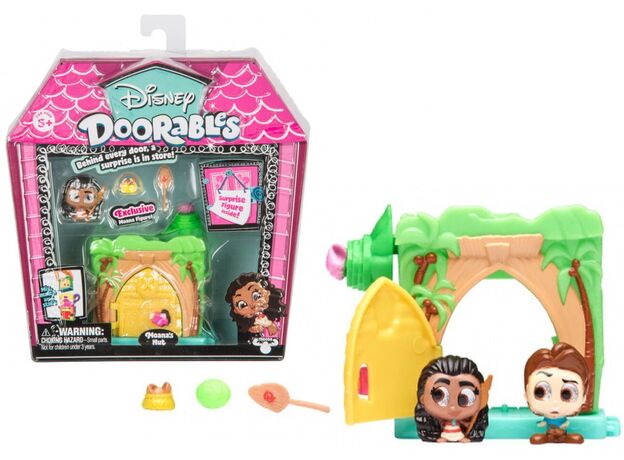 ست کلبه موانا Disney Doorables, تنوع: 69415-Moana, image 