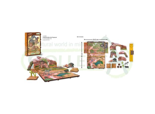 کتاب بازی حیوانات وحشی کالکتا, تنوع: A1220-Wild, image 3