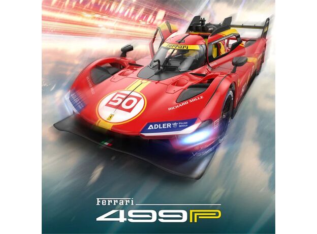 ماشین کنترلی فراری 499P قرمز راستار با مقیاس 1:14, image 10