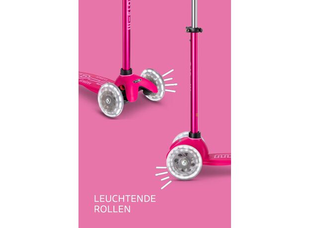 اسکوتر پنج حالته مجیک Mini2Grow دلوکس Micro صورتی, تنوع: MMD359-Pink, image 9