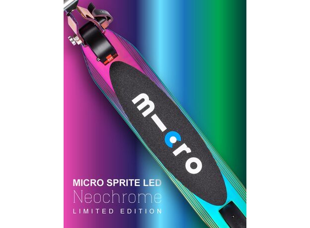 اسکوتر اسپرایت جمع شو مایکرو Micro با چرخ های چراغ دار مدل نئوکروم, image 10
