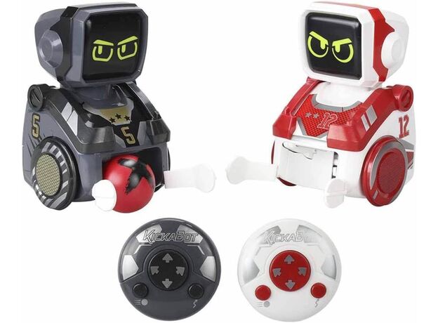 ست مسابقه ربات های فوتبالیست KICKABOT مدل مشکی و قرمز, تنوع: SL88549-Black, image 3