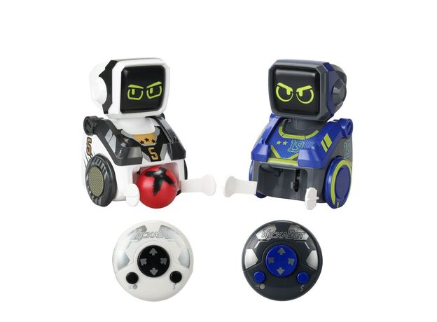 ست مسابقه ربات های فوتبالیست KICKABOT مدل آبی و سفید, تنوع: SL88549-White, image 3